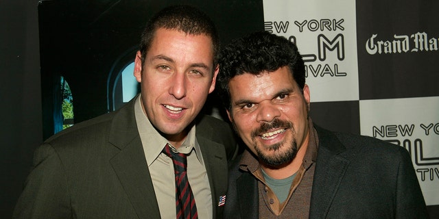 Co-stars Adam Sandler and Luis Guzman at the "Punch-Drunk Love" screening during the 40th Annual New York Film Festival sponsored by Grand Marnier at Alice Tully Hall, Lincoln Center in New York City. Oct. 5, 2002.