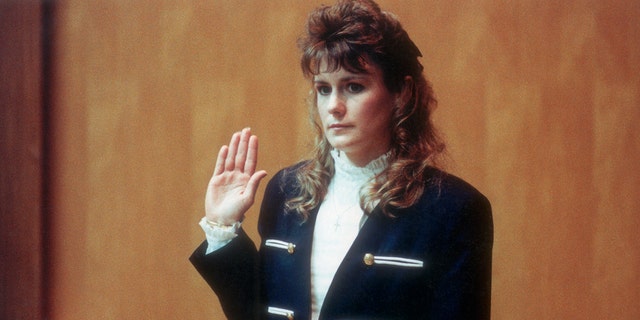 Pamela Smart testified in her own defense in Rockingham County Court. She received a life sentence after being convicted of conspiring to have her husband killed.