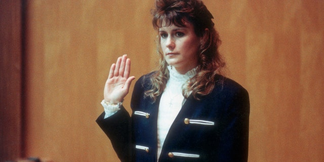 Pamela Smart testified in her own defense in Rockingham County Court. She received a life sentence after being convicted of conspiring to have her husband killed.