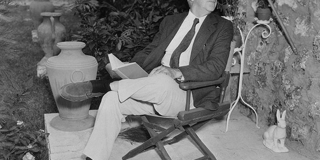 Robert Frost, poet, taught at Amherst College until 1938, when his wife died of cancer.