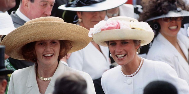 Sarah Ferguson, left, pointed out that she does not miss the late Princess Diana because "she’s with me all day." 