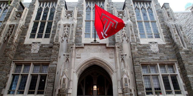 Sullivan Memorial Library at Temple University in Philadelphia, Pennsylvania on August 27, 2016. 