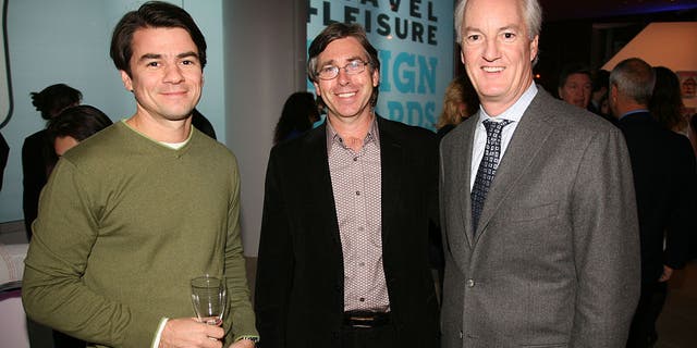 Jeff Wise, Jason Dodd and Ed Kelly attend the Travel + Leisure 2008 Design Awards at the IAC Building Feb. 12, 2008, in New York City.