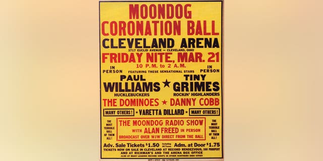 Moondog Coronation Ball in Cleveland, March 21, 1952, organized by DJ Alan Freed and record-store owner Leo Mintz, is regarded as the first-ever rock 'n' roll concert.