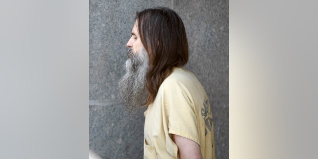 Brian David Mitchell leaves the federal courthouse after Elizabeth Smart testified, for the first time, in a competency hearing for her kidnapper on Oct. 1, 2009, in Salt Lake City, Utah.