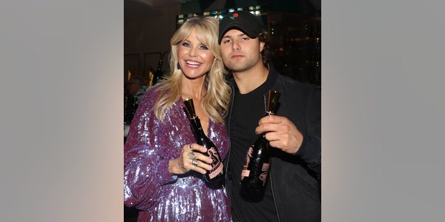 Christie Brinkley shared that her son Jack, 27, likes the gray hair on her.