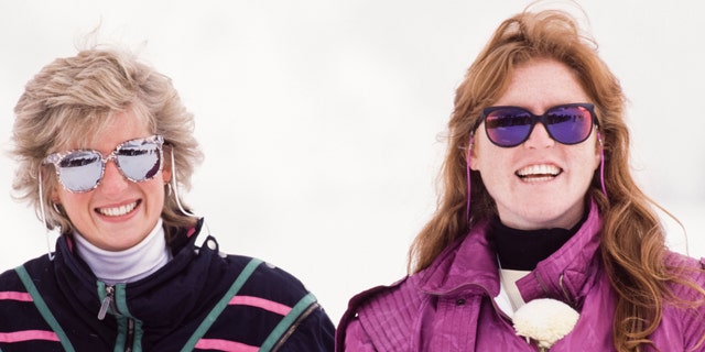 Sarah Ferguson, left, said that she and Princess Diana "laughed a lot" and "got into trouble a lot."
