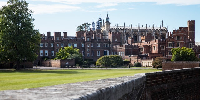 Eton College and Eton College Chapel are pictured here in 2020. Prince Harry attended Eton College, the $55,000-a-year boarding school, from 1998 to 2003. 