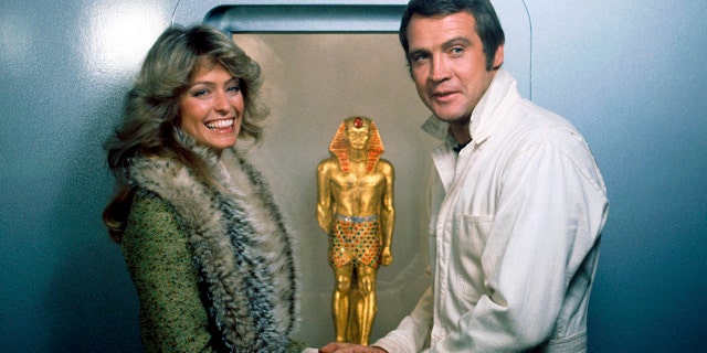 Farrah Fawcett, left, and Lee Majors were married from 1973 until 1982.