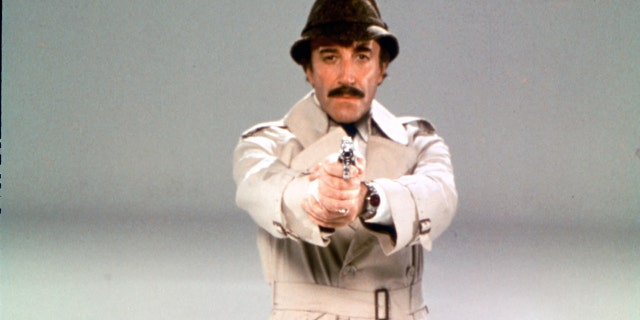 Peter Sellers as Inspector Clouseau in one of "Pink Panther" movie.  Jill Owens said it was her childhood dream of her to become like her character.