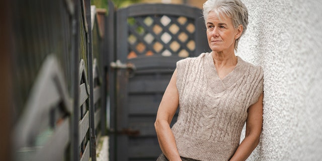 Jill Owens at her home in Havefordwest, Wales. She said her relationship with armed robber Dean Jenkins ruined her career in law enforcement.