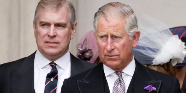 According to multiple reports, King Charles III (right) became the sole beneficiary of Queen Elizabeth II’s wealth under a 1993 agreement that no inheritance tax is paid on assets moving from one sovereign to another. Sources alleged that Charles hasn't shared any of the wealth with his younger brother Prince Andrew (left).