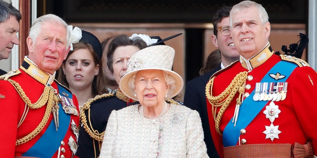 Prince Andrew (right) was said to be the queen's favorite son. Charles became king upon the death of their mother in 2022.