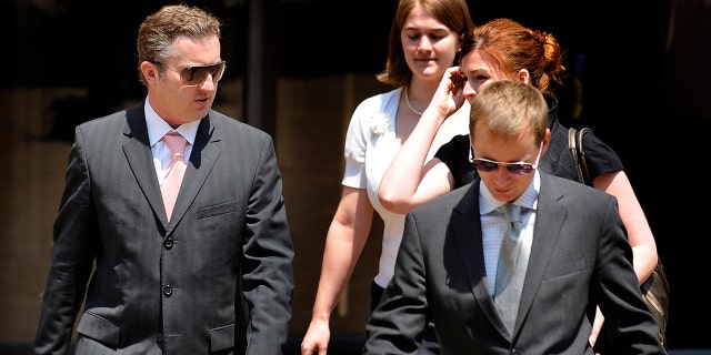 Joseph Price, left, and Dylan Ward, right, were two of the three men accused of covering up the murder of Robert Wone in 2006.