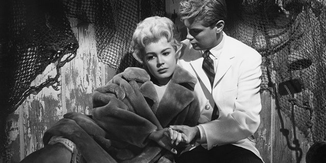 Sandra Dee and Troy Donahue starred in the 1959 melodrama "A Summer Place."