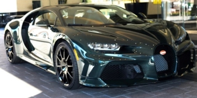 The Justice Department alleges that Guo Wengui used $4.4 million of fraudulently obtained funds to buy this custom-built Bugatti.