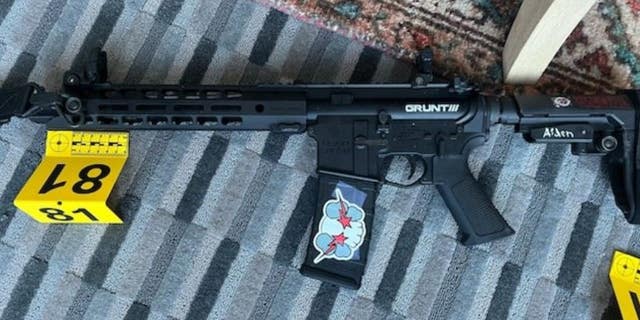 A second rifle allegedly used by Nashville school shooter Audrey Hale.