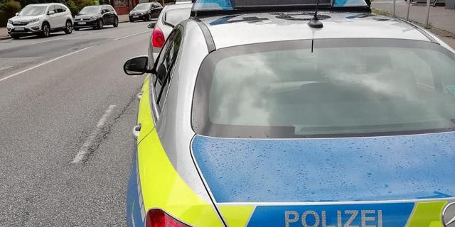 A Hamburg police cruiser.