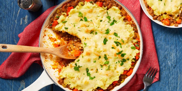 Consider making HelloFresh’s pub-style shepherd’s pie with white cheddar and thyme mashed potatoes this St. Patrick's Day 2023.