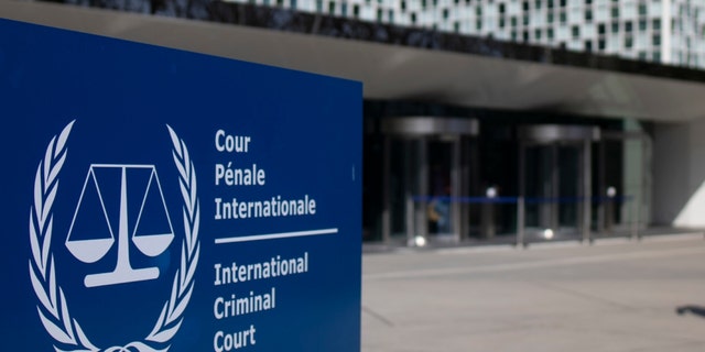 La vista exterior de la Corte Penal Internacional se filmó en La Haya, Países Bajos, en marzo de 2021. El expresidente ruso Dmitry Medvedev indicó anteriormente que Rusia podría lanzar ataques con misiles contra el edificio.