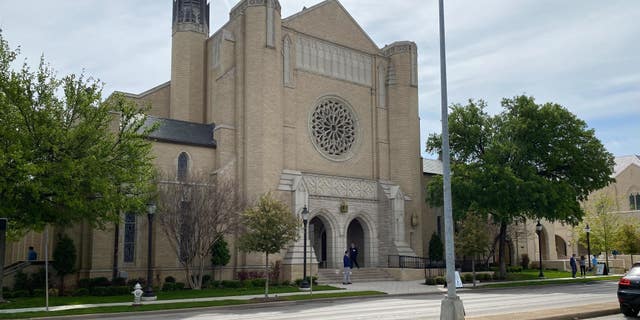 Hallie Scruggs' father, Chad Scruggs, was an associate pastor at Park Cities Presbyterian Church in Dallas before moving to Nashville to become the lead pastor at their sister church, Covenant Presbyterian Church. The Dallas faith community gathered for a prayer service on Tuesday, March 28, 2023.