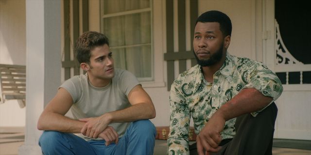 Max Ehrich and J. Alphonse Nicholson star in "Southern Gospel" (Photo credit: SOUTHERN GOSPEL FILM)