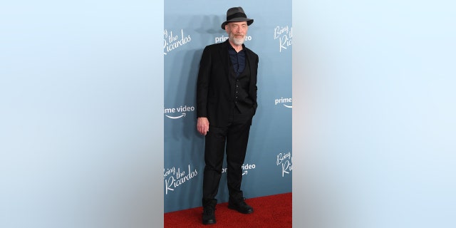J.K. Simmons, who played William Frawley, arrives at the Los Angeles Premiere of Amazon Studios' "Being The Ricardos" at Academy Museum of Motion Pictures on Dec. 6, 2021 in Los Angeles, California. 