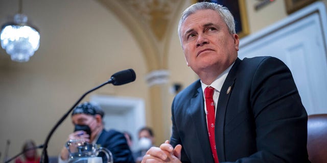 House Oversight and Accountability Committee Chairman James Comer, R-Ky., pauses for questions at the Capitol in Washington, D.C., on Feb. 6, 2023.