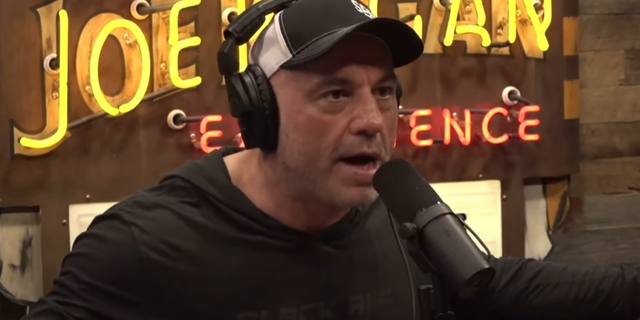 Rogan talking