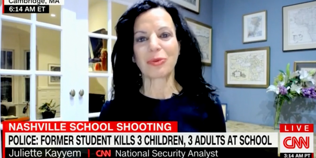 CNN National Security Analyst Juliette Kayyem claimed that the focus of the Nashville School shooting should be guns, not pronouns.