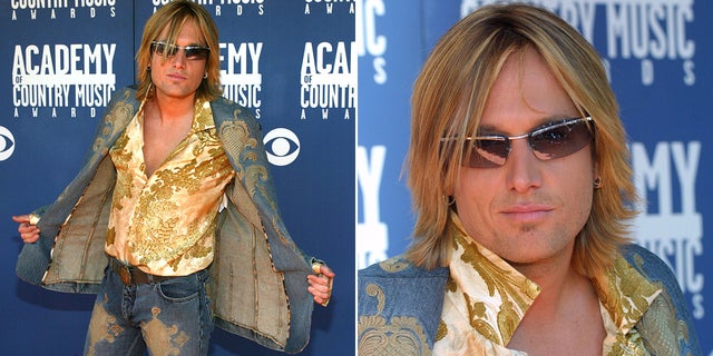 Keith Urban at the ACM Awards in 2002.