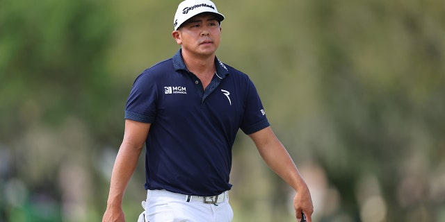 Kurt Kitayama of the United States walks the fifth green during the final round of the Arnold Palmer Invitational presented by Mastercard at the Arnold Palmer Bay Hill Golf Course on March 5, 2023 in Orlando, Florida.