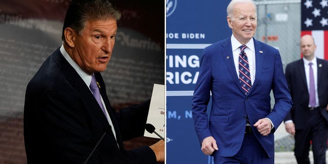 Joe Biden and Joe Manchin