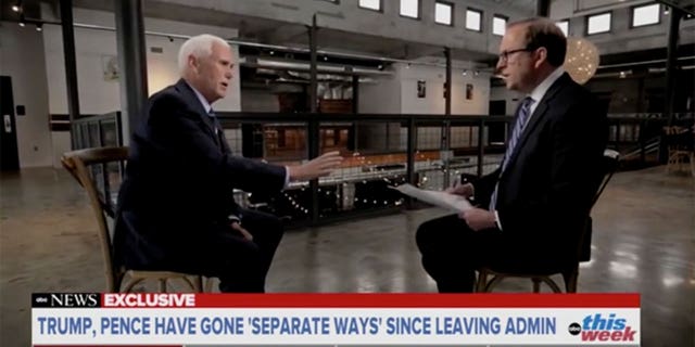 Former vice president Mike Pence sits down with ABC's Jonathan Karl.