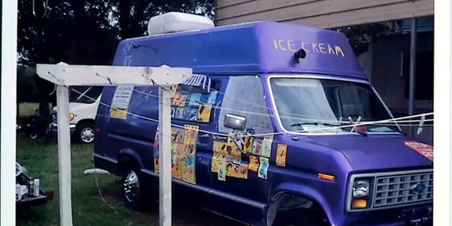 Michael Keetley's ice cream truck. 