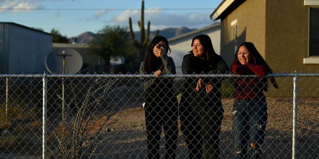 Three Yaqui Indian Native American girls in Arizona who are foster children protected by the Indian Child Welfare Act. 