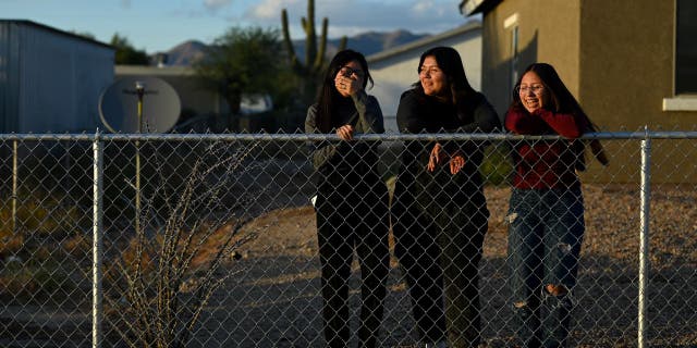 Three Yaqui Indian Native American girls in Arizona who are foster children protected by the Indian Child Welfare Act. 