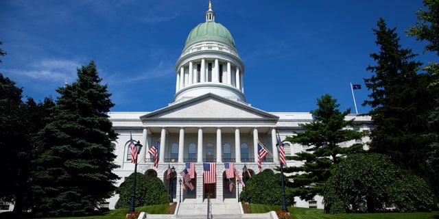 Maine State Capitol in Augusta, Maine.