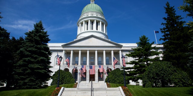 Maine State Capitol in Augusta, Maine.