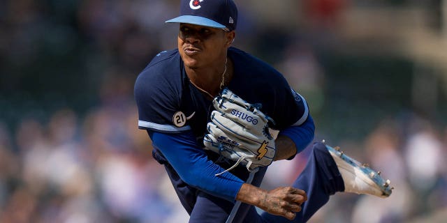 company presentation nike Marcus Stroman of the Cubs pitches against the San Francisco Giants at Wrigley Field on Sept. 16, 2022, in Chicago.