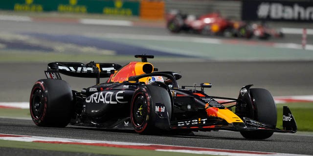 Red Bull driver Max Verstappen took first place at the Formula One Bahrain Grand Prix, Sunday, March 5, 2023.