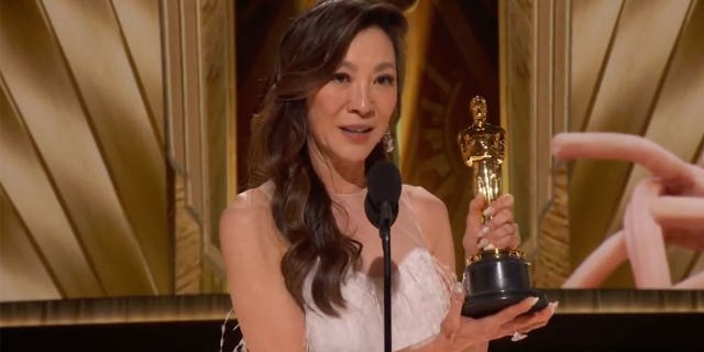 Oscar winner Michelle Yeoh took a swipe at CNN's Don Lemon during her acceptance speech at the 95th Academy Awards.