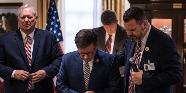 The Louisiana Republican led a similar tour last week for a different group of faith leaders that prayed and sang in the Capitol.