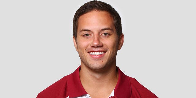 In this handout image provided by the NFL, Mike McDaniel of the then-Washington Redskins poses for his NFL headshot circa 2011 in Ashburn, Virginia.