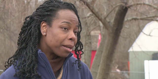 Parent Marlene Beauregard speaks about Connecticut's school vaccination requirements.