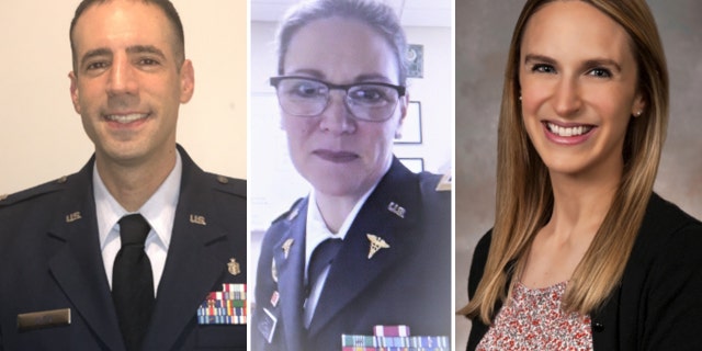 From left: Doctors David A. Klein and Noelle Larson; clinical psychologist Natasha A. Schvey.