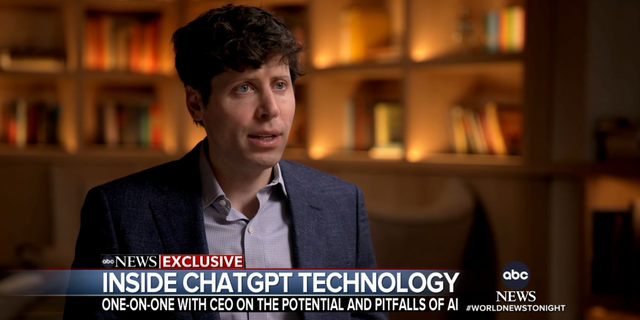 OpenAI CEO Sam Altman said that he was "a little bit scared" of his company's creation, ChatGPT. 