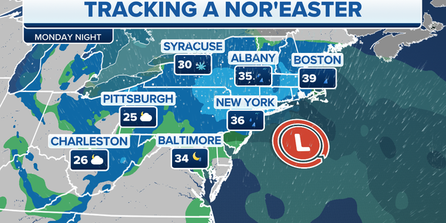 Winter weather continuing to pummel the Plains, Midwest 4 Tracking a Nor'Easter on Monday night