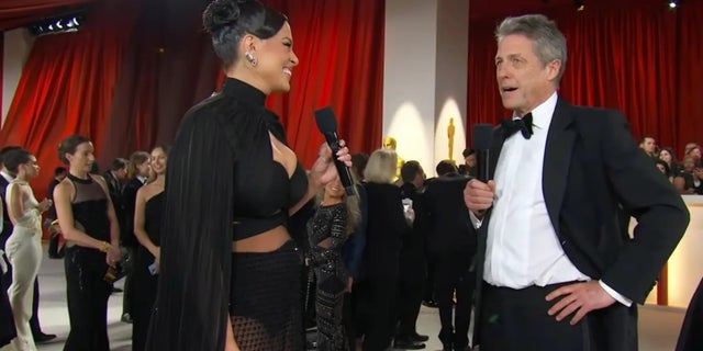 Ashely Graham interviewed Hugh Grant and things got awkward fast