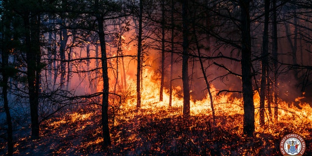 The blaze scorched about 418 acres and threatened 16 homes before it was contained.